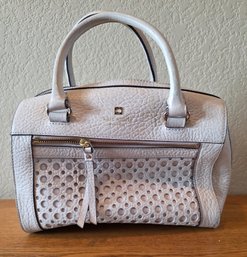 Kate Spade New York Perri Lane Bubbles Delaney Leather Satchel Handbag