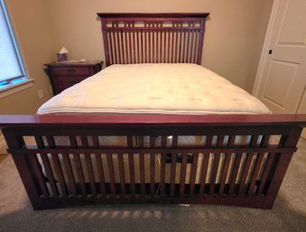Broyhill Solid Wood Slat Bed Frame