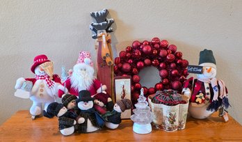 Huge Christmas Decor Bundle With Tote