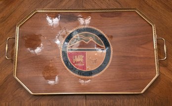 Decorative Wooden Serving Tray