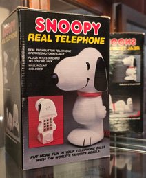 Vintage Snoopy 'Real Telephone' Manufactured By Determined Productions In The 1980s