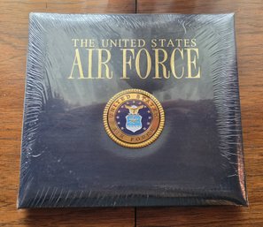 Collectible United States Air Force Bonded Leather Scrapbook Photo Album