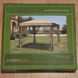 Summer Living 10 X 10 Gazebo Mosquito Netting Set