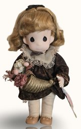 #k94 Precious Moments Chrissy November Garden Of Friends Doll