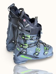 #G7 Nordica Speedmachine 120 Ski Boots Black Green