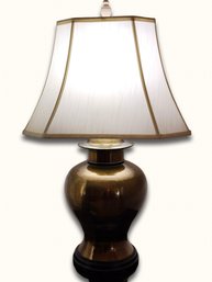 FR29  Traditional Brass Urn Table Lamp
