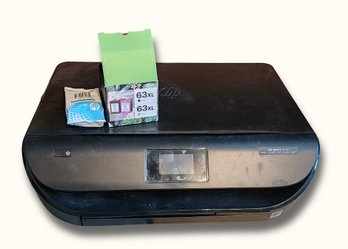 O38 HP Envy 4520 All In One Inkjet Printer Bundle With 63XL Ink