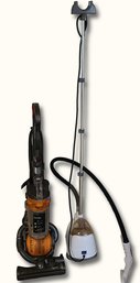 BR2 Dyson Ball Vacuum Cleaner And Standing Garment Steamer Lot