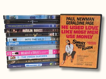 LR12 Assorted DVD Movie Lot Including Sweet Bird Of Youth