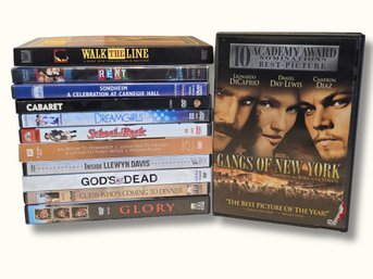 LR13 Assorted DVD Movie Lot Including Gangs Of New York