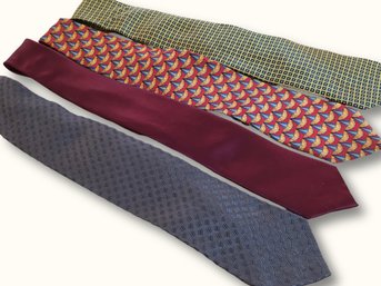 R963 Men Silk Necktie Lot Trevisan Venezia Pronto Uomo Jos A Bank