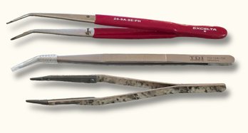 R996 Excelta And TDI Precision Electronic Tweezers Lot