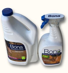 R1041 Bona Hardwood Floor Cleaner Refill Jug And Spray Bottle Set