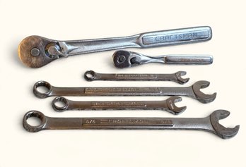 R3  Craftsman Ratchet And Combination Wrench Hand Tool Set
