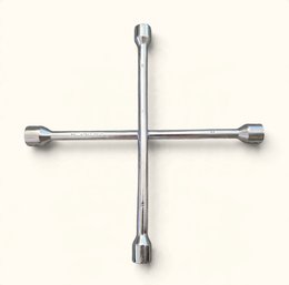 R98  Great Neck 4 Way Lug Wrench Cross Wrench Spanner