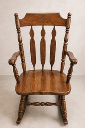 K67 Vintage Colonial Revival Rocking Chair