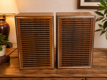 Vintage Telefunken HiFi RS5 Mid Century Bookshelf Speakers Pair