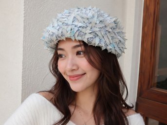 #SR75 Vintage ITALIAN Women's Beret Hat