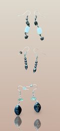 #BR13 Assorted Beaded Dangle Earrings Lot