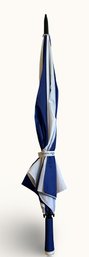 #LR28 Intech Golf Blue And White Umbrella