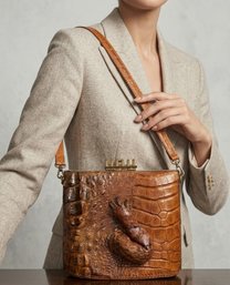 #SR9 Vintage Alligator Taxidermy Purse Handbag With Feet