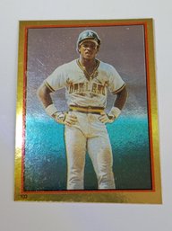 1983 Topps Baseball Stickers Rickey Henderson A's