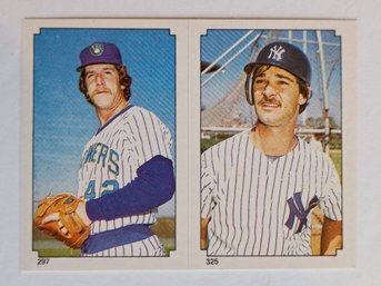 1984 Topps Baseball Stickers Don Mattingly Rookie Yankees