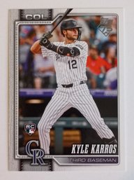 2026 Topps Kyle Karros Rookie Baseball Card Rockies