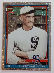 2026 Topps Diamante Shoeless Joe Jackson '91 Topps Parallel Baseball Card White Sox