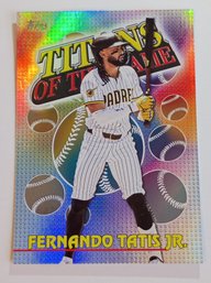 2026 Topps Titans Of The Game Fernando Tatis Jr. Insert Baseball Card Padres