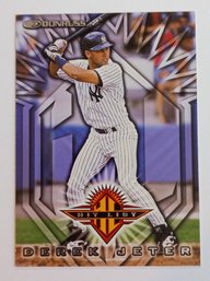 1998 Donruss Hit List Derek Jeter Baseball Card Yankees