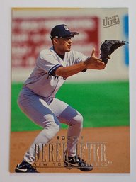 1996 Fleer Ultra Derek Jeter Rookie Baseball Yankees