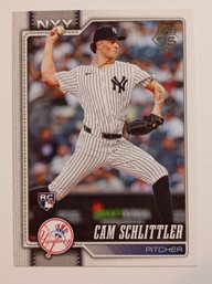 2026 Topps Cam Schlitter Rookie Baseball Card Yankees