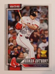 2026 Topps Roman Anthony Rookie Baseball Card Red Sox