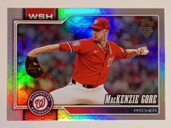 2026 Topps Rainbow MacKenzie Gore Parallel Baseball Card Nationals