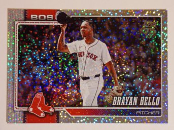 2026 Topps Sandglitter Brayan Bello Parallel Baseball Card Red Sox