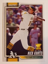 2026 Topps Nick Kurtz All-Star Rookie Cup Baseball Card A's