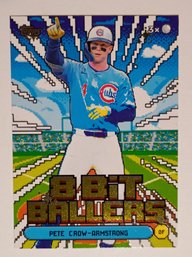 2026 Topps 8 Bit Ballers Pete Crow-Armstrong Insert Baseball Card Cubs