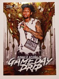 2026 Topps Gameday Drip Ronald Acuna Jr. Insert Baseball Card Braves