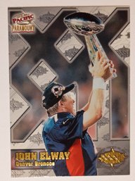 1998 Pacific Paramount SB XXXIII John Elway Football Card Broncos #3