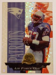 1996 Collector's Edge President's Reserve #'d /2500 Ben Coates Air Force One Football Card Patriots