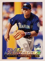 2000 Fleer Ultra Alex Rodriguez Baseball Card Mariners
