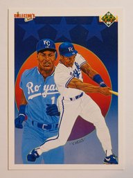 1990 Upper Deck Bo Jackson Collector's Choice Checklist Baseball Card Royals