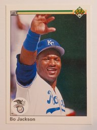 1990 Upper Deck Bo Jackson All-Star Baseball Card Royals