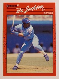 1990 Donruss Bo Jackson Baseball Card Royals