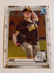 2020 Bowman Chrome MacKenzie Gore Prospect Baseball Card Padres