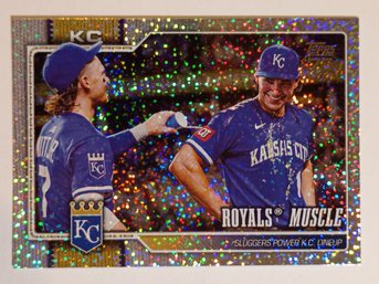 2026 Topps Sandglitter Bobby Witt Jr. Jac Caglianone Parallel Baseball Card Royals