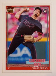 2026 Topps Chase Burns Rookie '91 Topps Insert Baseball Card Reds
