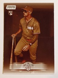 2025 Topps Stadium Club Sepia Brooks Lee Rookie Parallel Baseball Card Twins