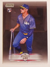 2025 Topps Stadium Club Brooks Lee Rookie Baseball Card Twins